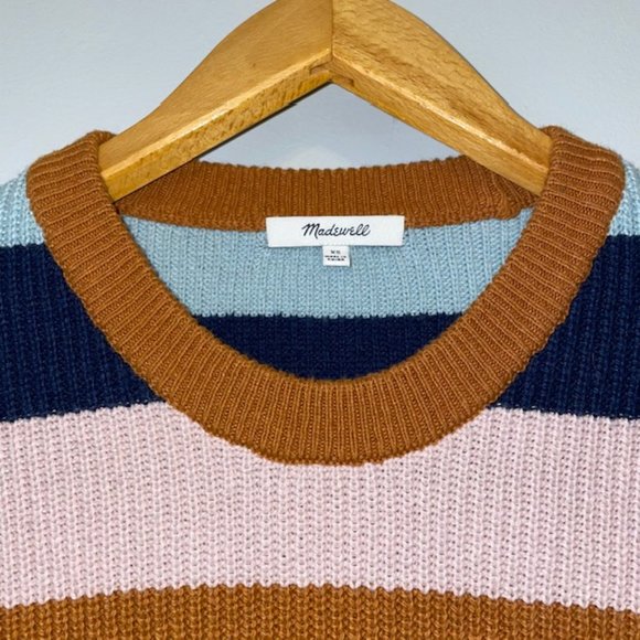 Madewell Striped Thompson Pocket Sweater - Picture 6 of 9